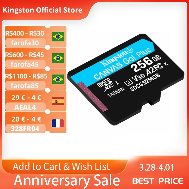 Kingston Industrial Grade 8GB ZTE Imperial Max XL MicroSDHC Card Verified by SanFlash. 90MBs Works for Kingston