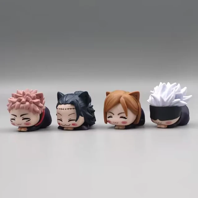 Jujutsu Kaisen Figure - Gojo Satoru Itadori Yuji Cartoon Collection  Figurine Doll Toys for Boys and Girls (6pcs)