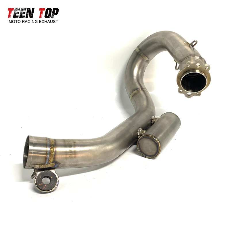 Motocross 4-stroke Offroad Motorcycle Exhaust System For KTM 450 Ex-f For Husqvarna FS450 Muffler For GasGas EX 450F Elbow 19-22 - Image 3