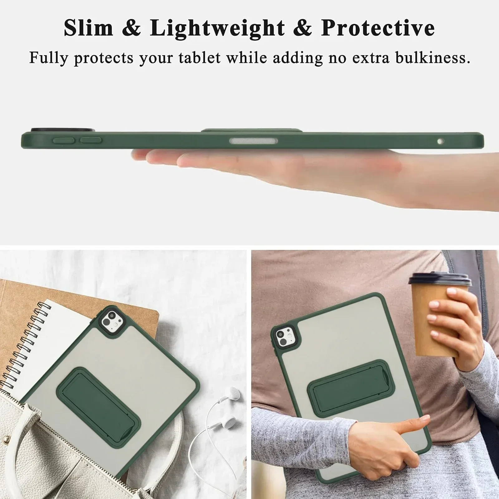 Sleek and Durable Tablet Case with Adjustable Stand and Enhanced Protection