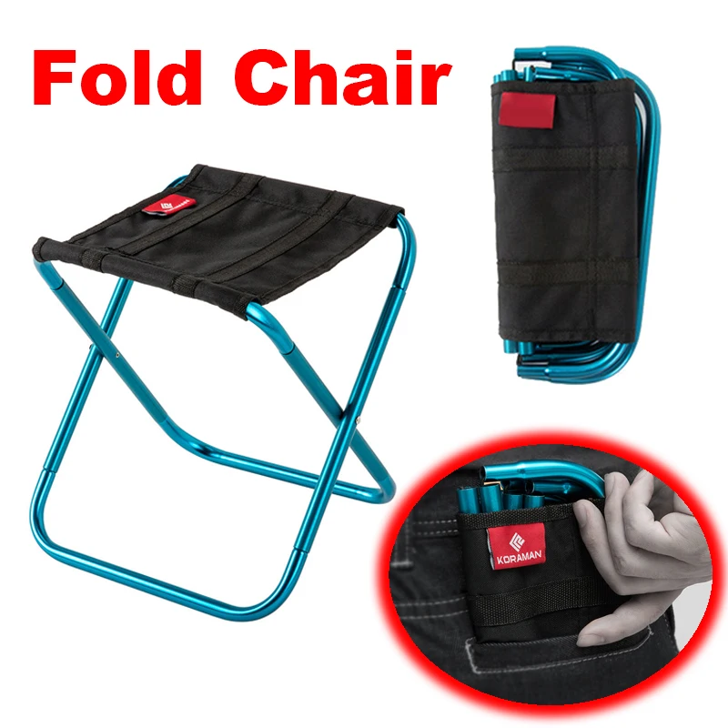 

Aluminium Alloy Portable Folding Chairs Lightweight Camp Stool With High Quality Carry Bag For Outdoors Fishing Hiking Gardening