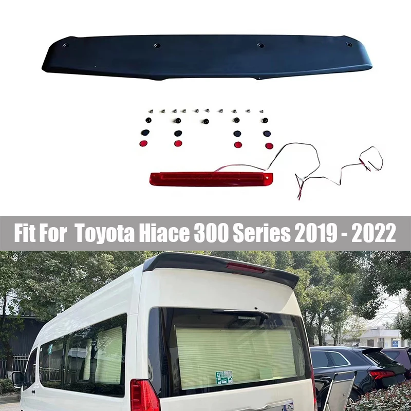 

Tailplane Suitable for Toyota Hiace 300 Series 2019 2020 2021 2022 Lamp Tail Primer Version Not Painted