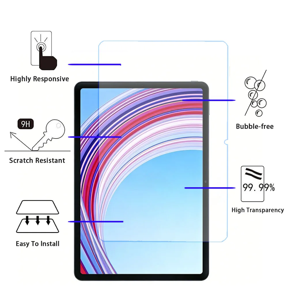 Premium 9H Tempered Glass Screen Protector - 2 Pack