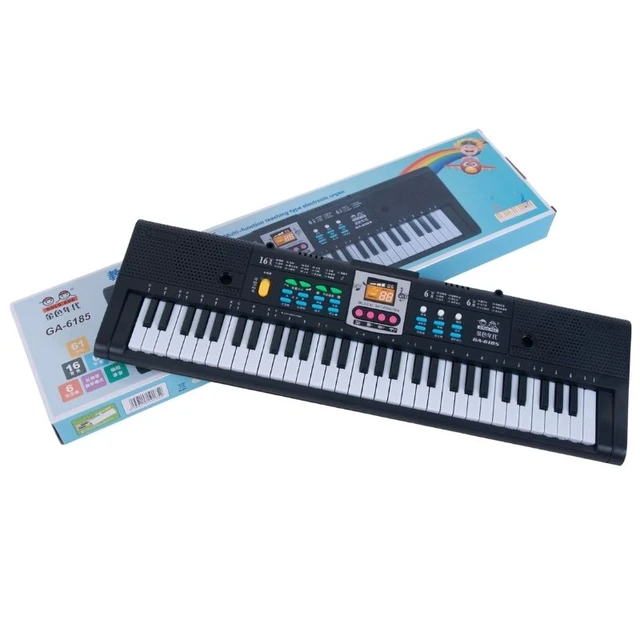 Midi Controller Musical Children Professional Electronic Piano Keyboard 61  Keys Portable Piano Infantil Musical Instruments - Electronic Organ -  AliExpress