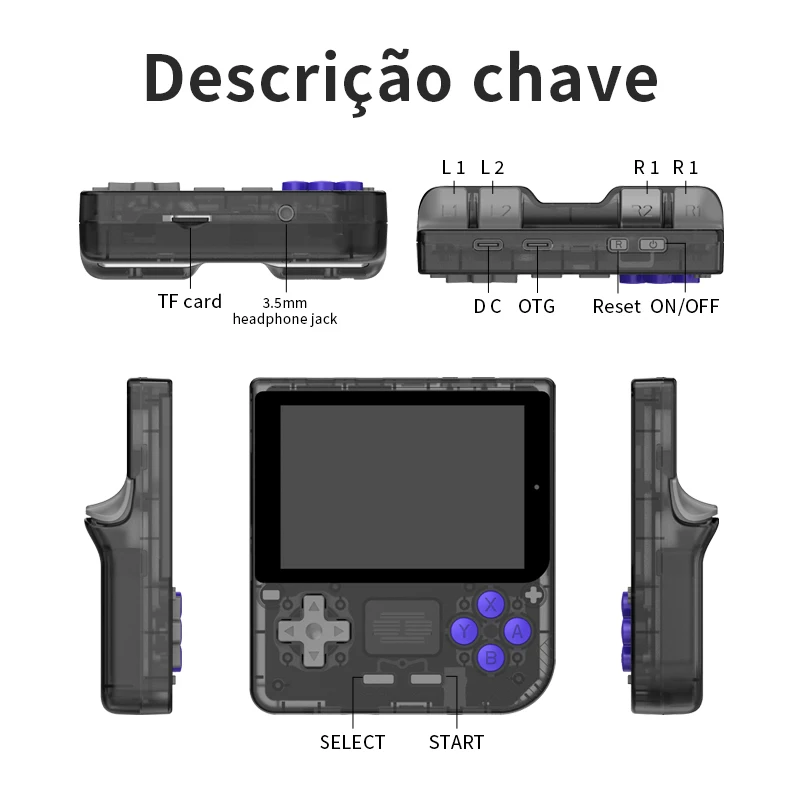 POWKIDDY V10 - Console de jogos portátil 3.5 polegadas - Image 6
