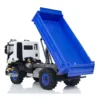 RC Hydraulic 1/14 Metal Dumper Truck 4x4 Remote Control Dump Car Tipper Assembled Painted Model with Sounds Spotlight THZH1820 2