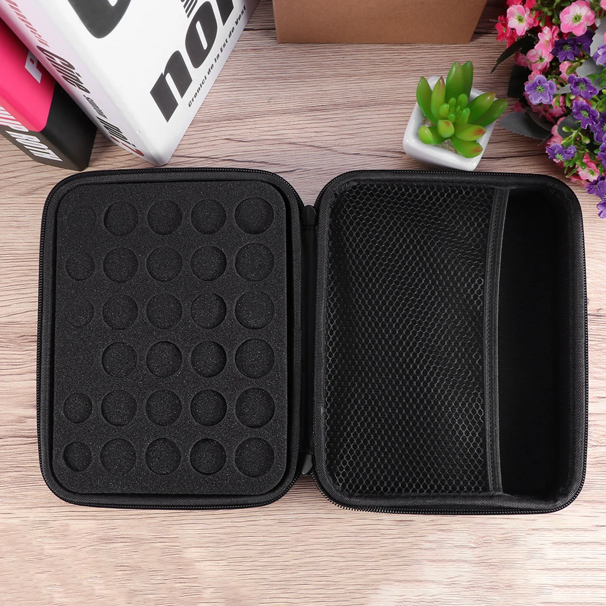 

Storage Travel Duffel Bags for Traveling Duffle Essential Oil Carrying Organizer Oils Holder Protection Case