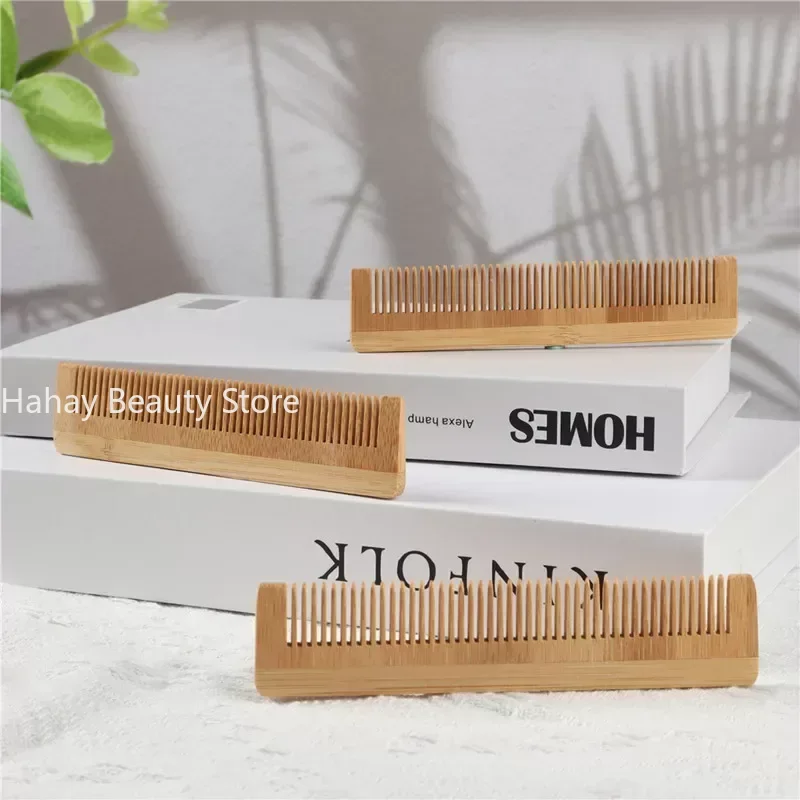 빗 Wooden Comb Bamboo Massage Hair Combs Natural Anti-static Hair Brushes Hair Care Massage Comb Men Hairdressing Styling Tool