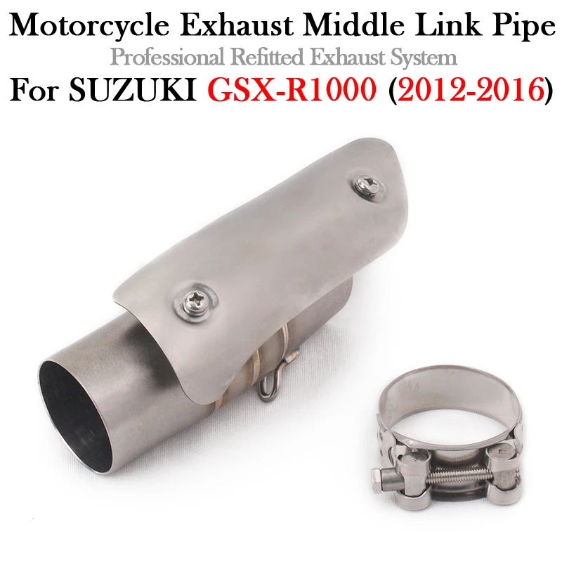 

For SUZUKI GSX-R1000 GSXR 1000 GSX R1000 2012 - 2016 L2 to L6 Motorcycle Exhaust Mid Middle Link Pipe Modify Escape Moto Muffler