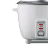 TS-380S 10-Cup Uncooked/20-Cup Cooked Rice Cooker and Food Steamer White 2