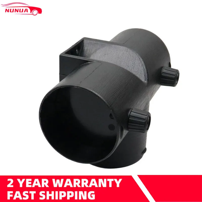 60/75 Y T Piece Exhaust Car Heater Air Vent Ducting Connector w/Dual Regulating Valve Flap For Webasto Diesel Parking Heater