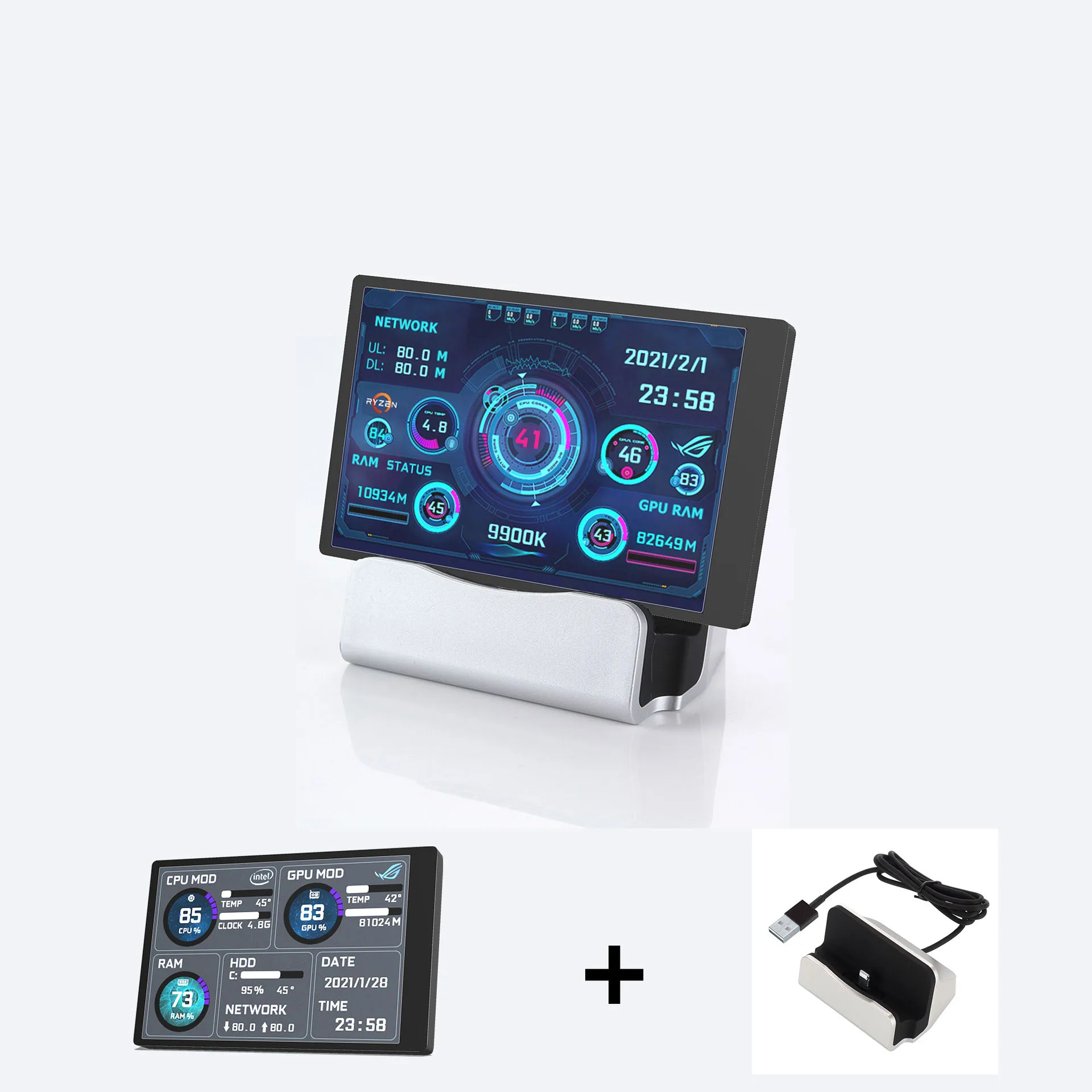 ο 3.5 ġ IPS -C  ȭ ǻ CPU GPU RAM HDD , USB -C ÷ Ӱ AIDA64