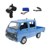 WPL D22 D32 TJ110 1/10 2.4G 2WD RC Car Simulation Drift Truck Van LED Light Remote Control On-road Car For Kids Gift 4