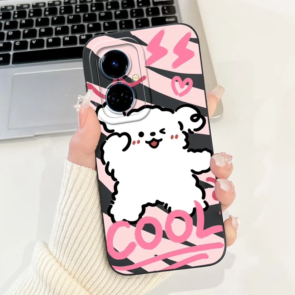 Fashion Pattern Soft Silicone Shockproof Bumper Phone Case Cover