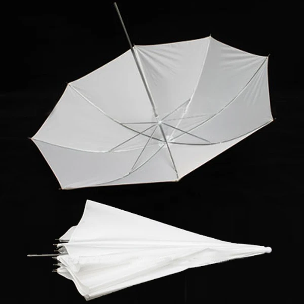 White Portable Soft And Light 33 Inch Translucent Photography Soft Light Photo Studio Video Umbrella Photography Umbrella