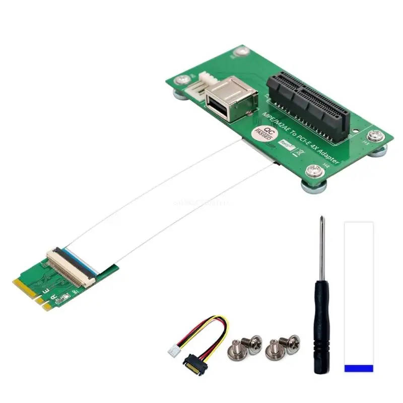 

Кабель-переходник PCIExpress, удлинитель от NGFF M.2 до PCIE4X, удлинитель ключа NGFF M.2 A Прямая поставка