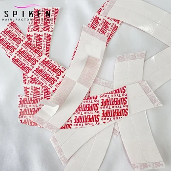 White WaterProof Front Adhesives Tape For Hair Extensions Seamless Double Sided Tape Arc Tape Glue For Frontal Wigs Toupee 36pcs