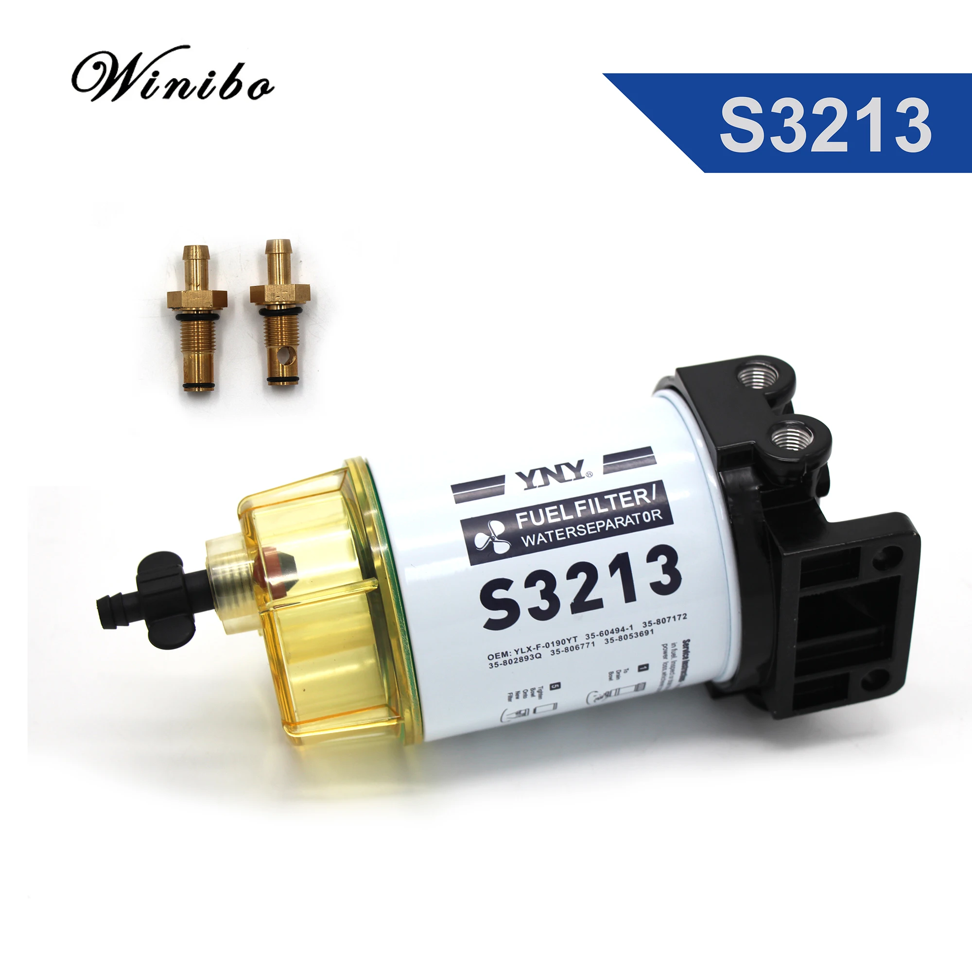 YAMAHA MAR FUELF IL TR Fuel Filter/Water Separator, 10 Micron - Foto 5