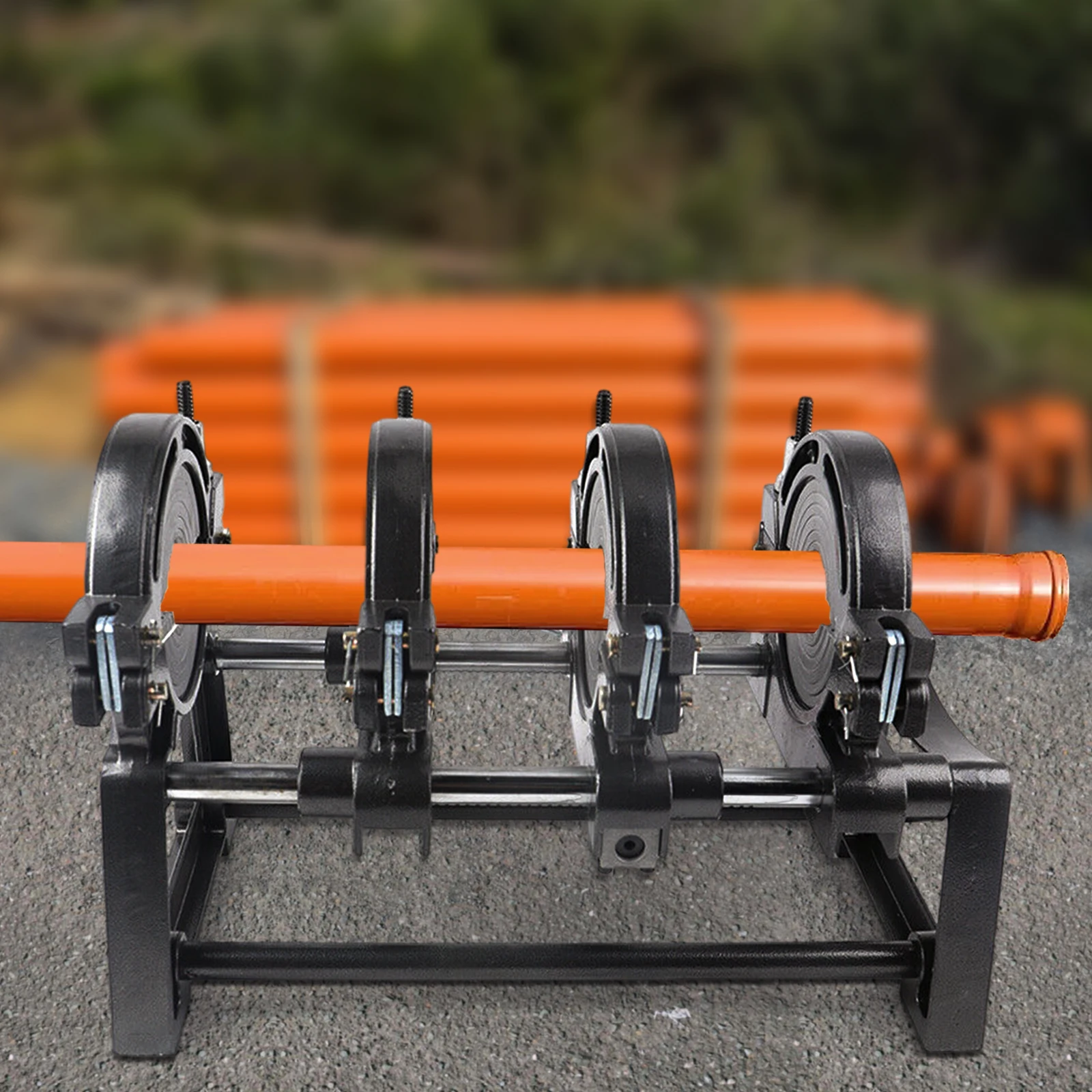 Welder Manual PE PP Pipe Four-Ring Double-Column Pipe Welding Butt Welding Machine 6