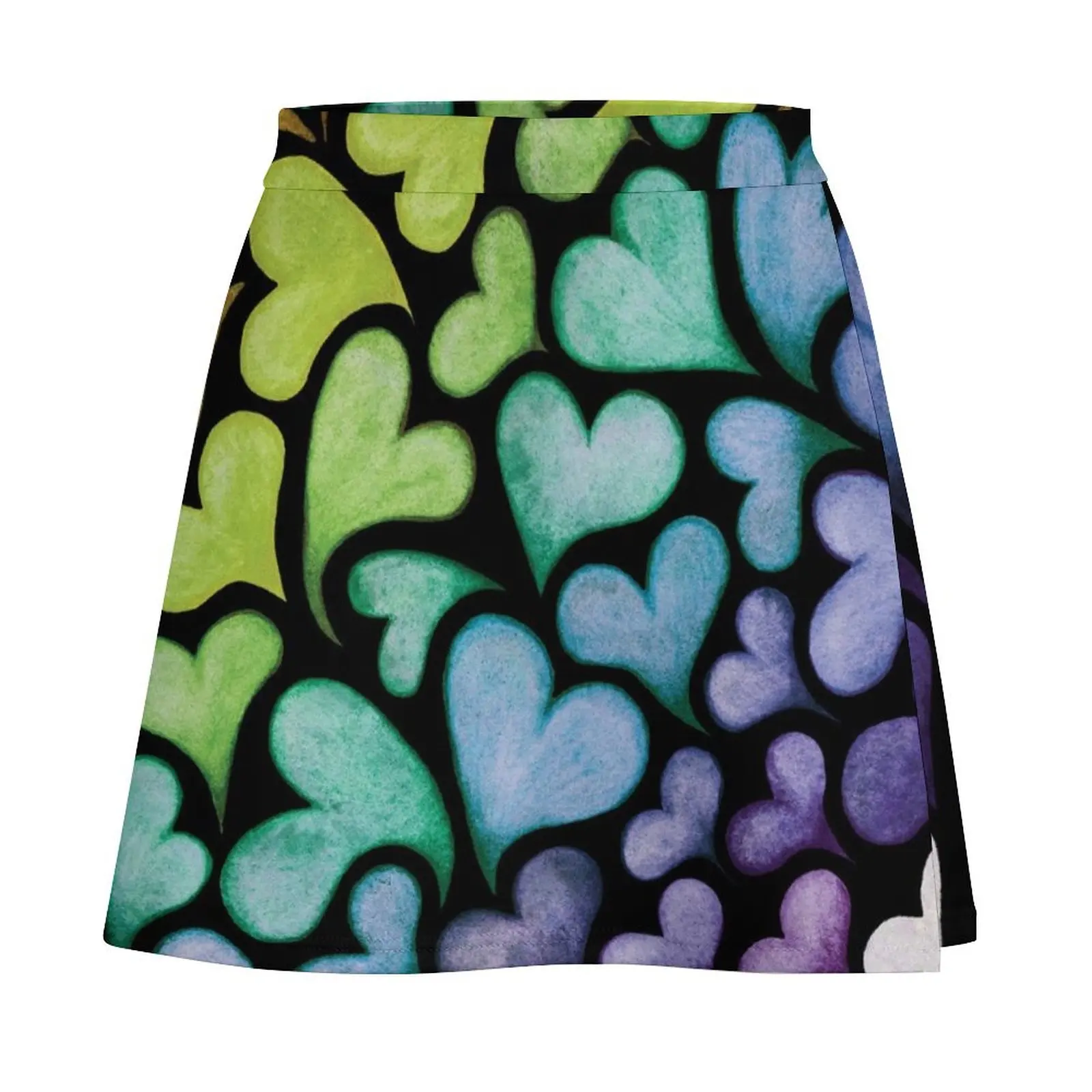 Heart Shaped Bubbles Mini Skirt korean summer clothes dress Women's skirt kawaii skirt
