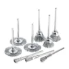 9Pcs/set Steel Wire Brush For Dremel Rotary Tool Paint Rust Removal Polishing Grinding Wheel Stainless Steel Wire Brushes 1