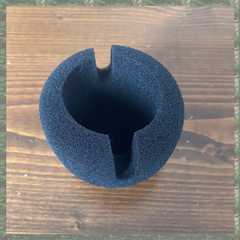 Portable Windproof Microphone Dust Cover and Filter Sponge