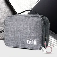 Travel Multi-function Cable Winder Charger Organizing Bag Miscellaneous Items Storage Box 3
