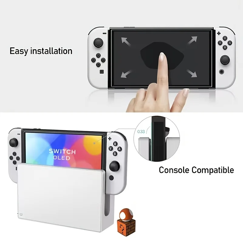 Premium Tempered Glass Screen Protector Set - Glossy Finish