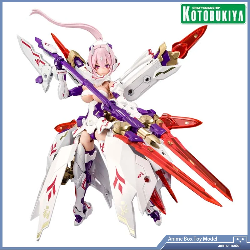 

[In Stock] Original Genuine KP515 Megami Device 12 ASRA Nine-Tails White Version Kotobukiya Anime Figure Mobile Suit Girl