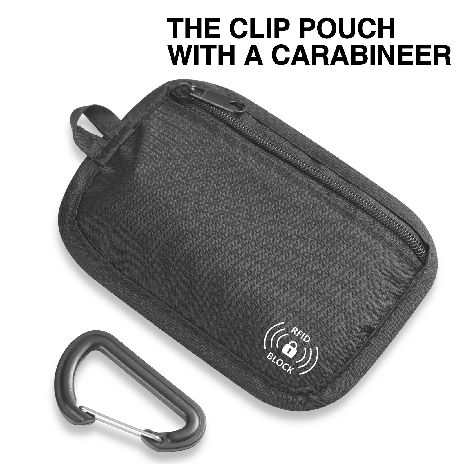 thumbnail image 2 of RFID Blocking Lightweight Hidden Clip Stash Money Belt Travel Pouch Credit Card/ID Holder Money For Women & Men 2 of 11