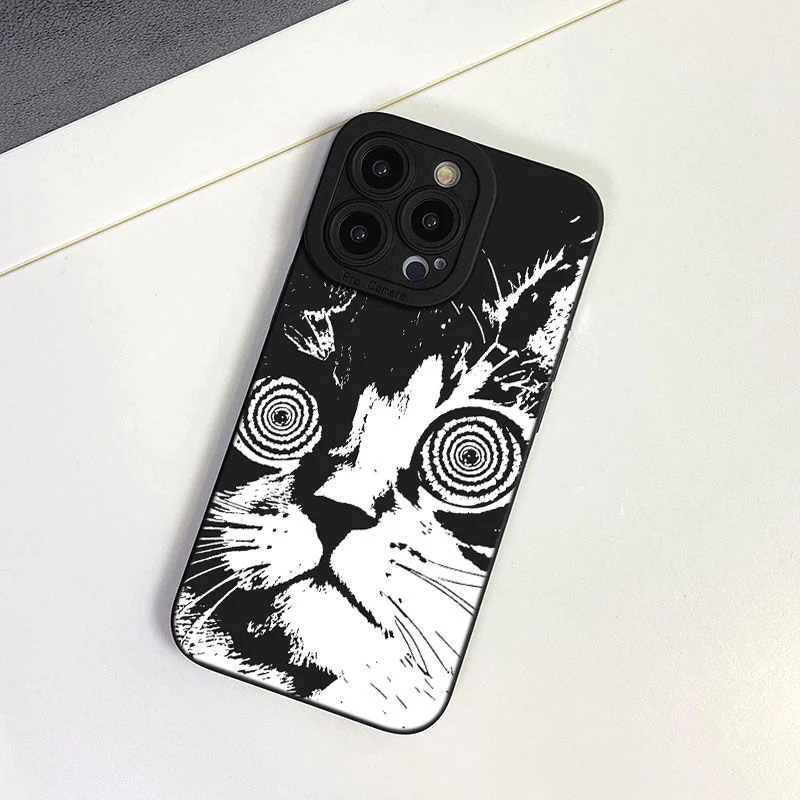 Chic Cool Cat Design Phone Case - Premium  Coque Cover