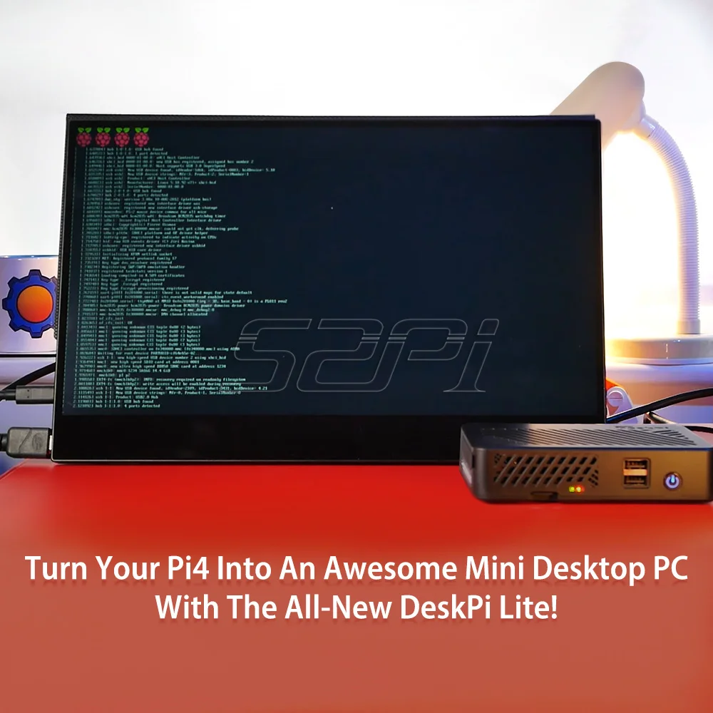 Raspberry pi Modelo b Deskpi Lite Caixa de Plástico com Placa Expansão Gpio e Pwm Ventilador Refrigeração para Raspberry pi 4b 52pi Acessórios p/ quadro de demonstração - Imagem 3