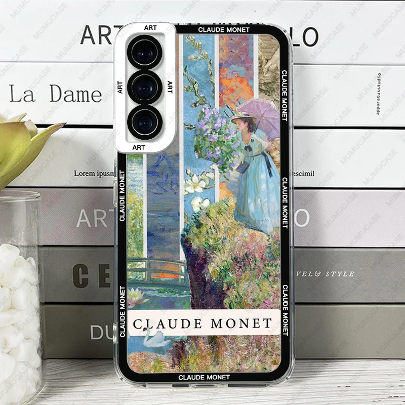 Claude Monet Art Soft Cover Phone Case