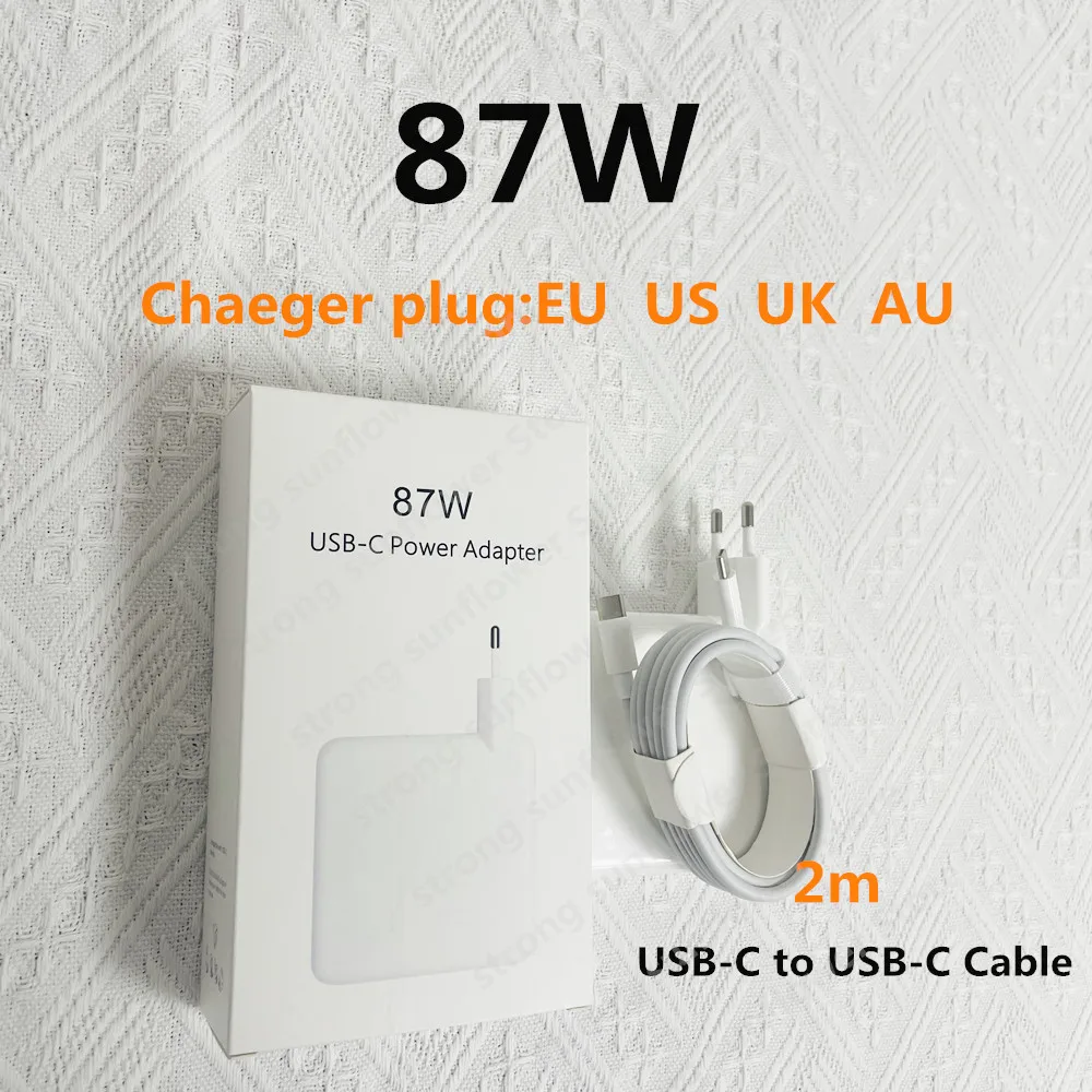 MacBook Pro 15  2016-2020 A1707 A1990   C  ִ̺ 87W USB-C Ʈ   