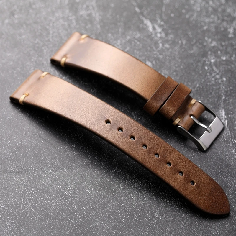 ڵ̵ Horween ũҼ ̱  ð ,   Ƽ Ÿ , Ŀ  Ʈ Ʈ, 18mm, 19mm, 20mm, 22mm