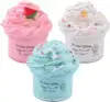 Slime Set with 4-Pack Butter Slimes Soft Slime Toys Safe Color Toys Super Soft and Non-Stick DIY Surprise Slimes 1