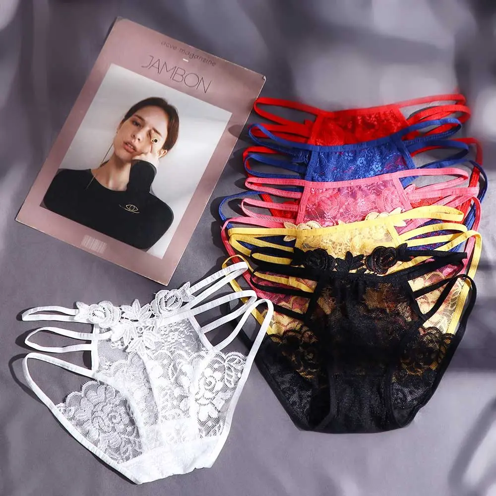 4pcs Bragas Encaje Cómodas Transpirables Íntimas - Temu Mexico