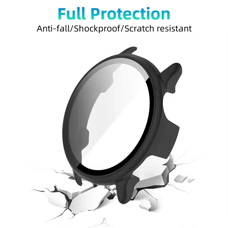 Enhanced All-Around Protective Bumper with Tempered Glass and Case Cover
