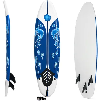 6' Surfboard with 3 Fins 1