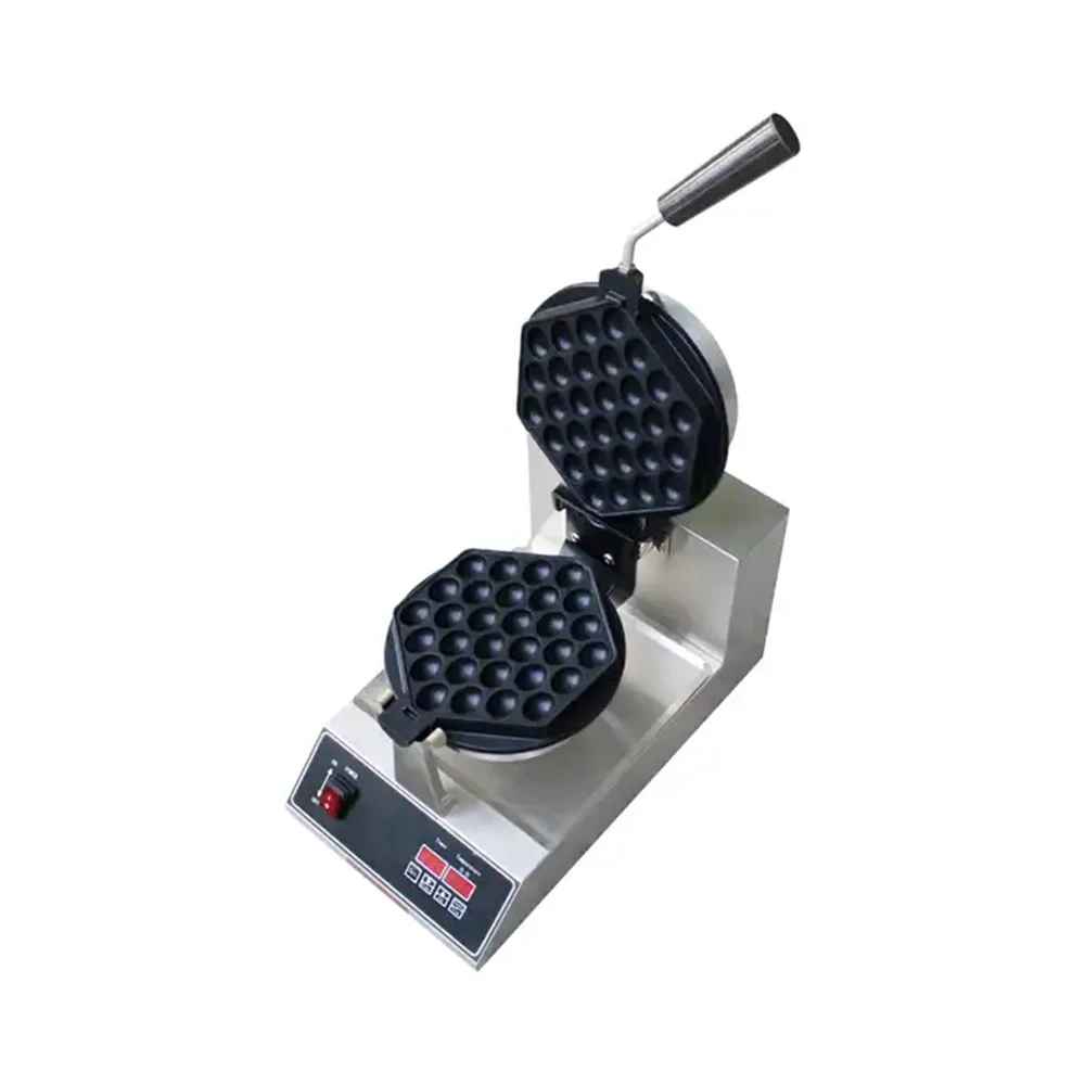 Commerciale Digital Bubble Waffle Machine Egg Waffle Maker Hong Kong Egg Waffle Eggettes Baking Snack Gaufles Puff Cake Iron Pan