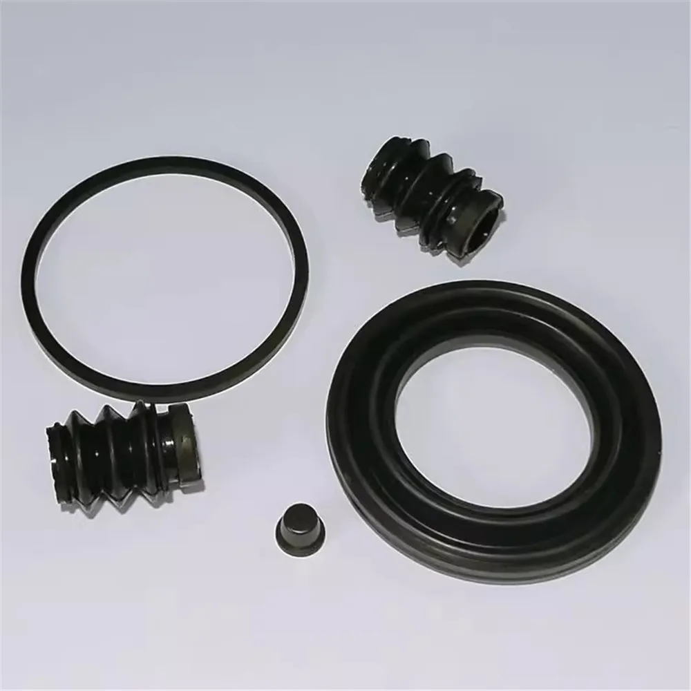 For 03-12 7th 8th Generation Honda Accord Front Wheel Brake Cylinder Caliper Sealing Ring Guide Pin Rubber Dust Cover 1pc
