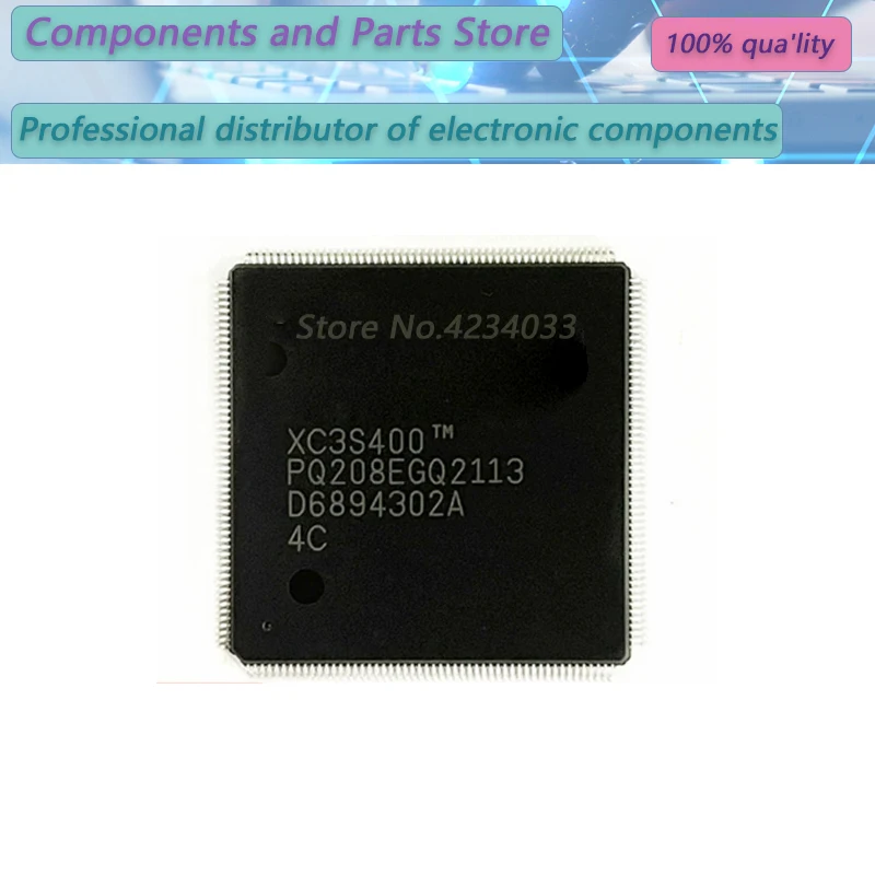 

1-10PCS XC3S400-4PQ208C XC3S400-4PQ20 XC3S400-4PQ2 QFP208 New Original Stock