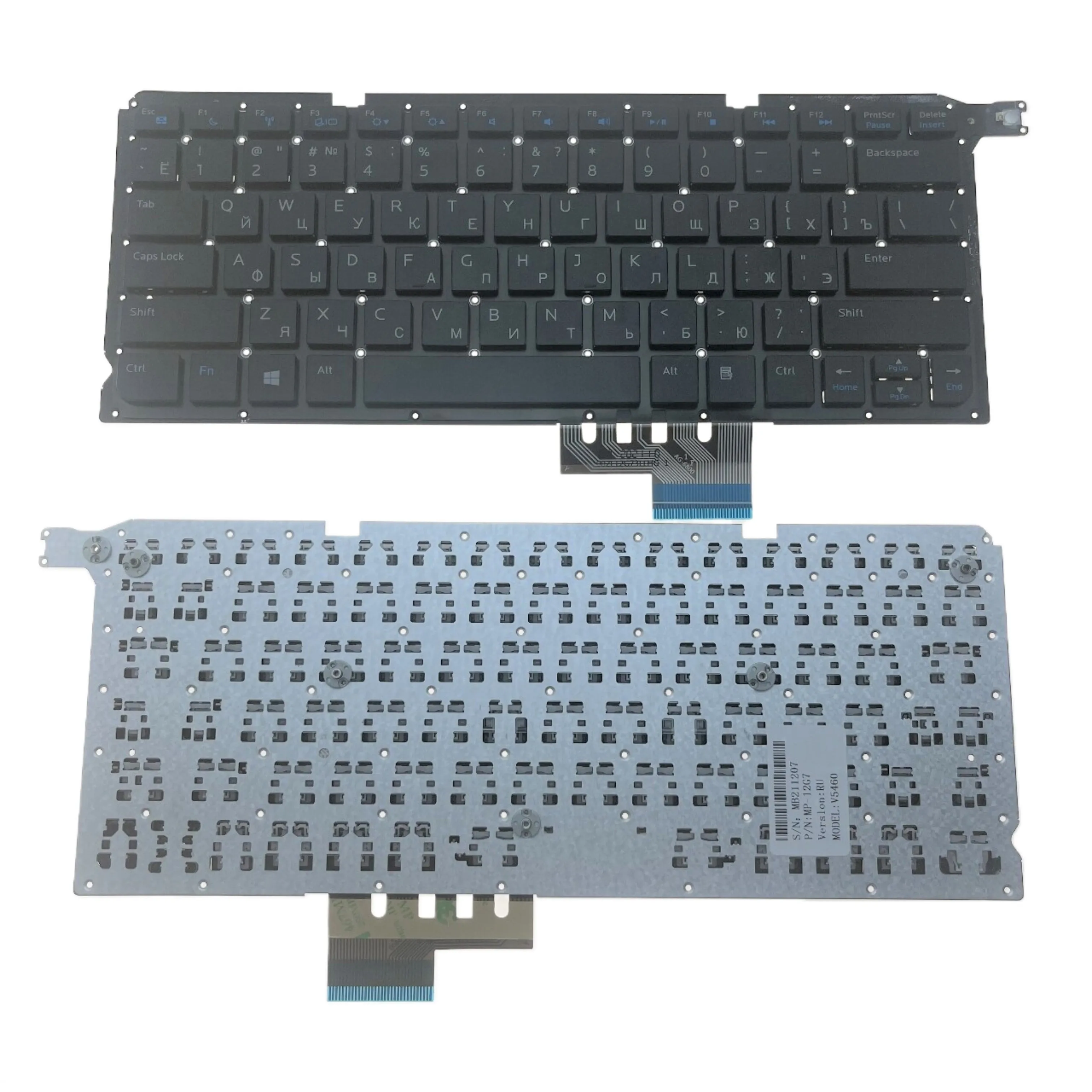 New Russian Us Laptop Keyboard For Dell Vostro 14z 5460 V5460 5460d