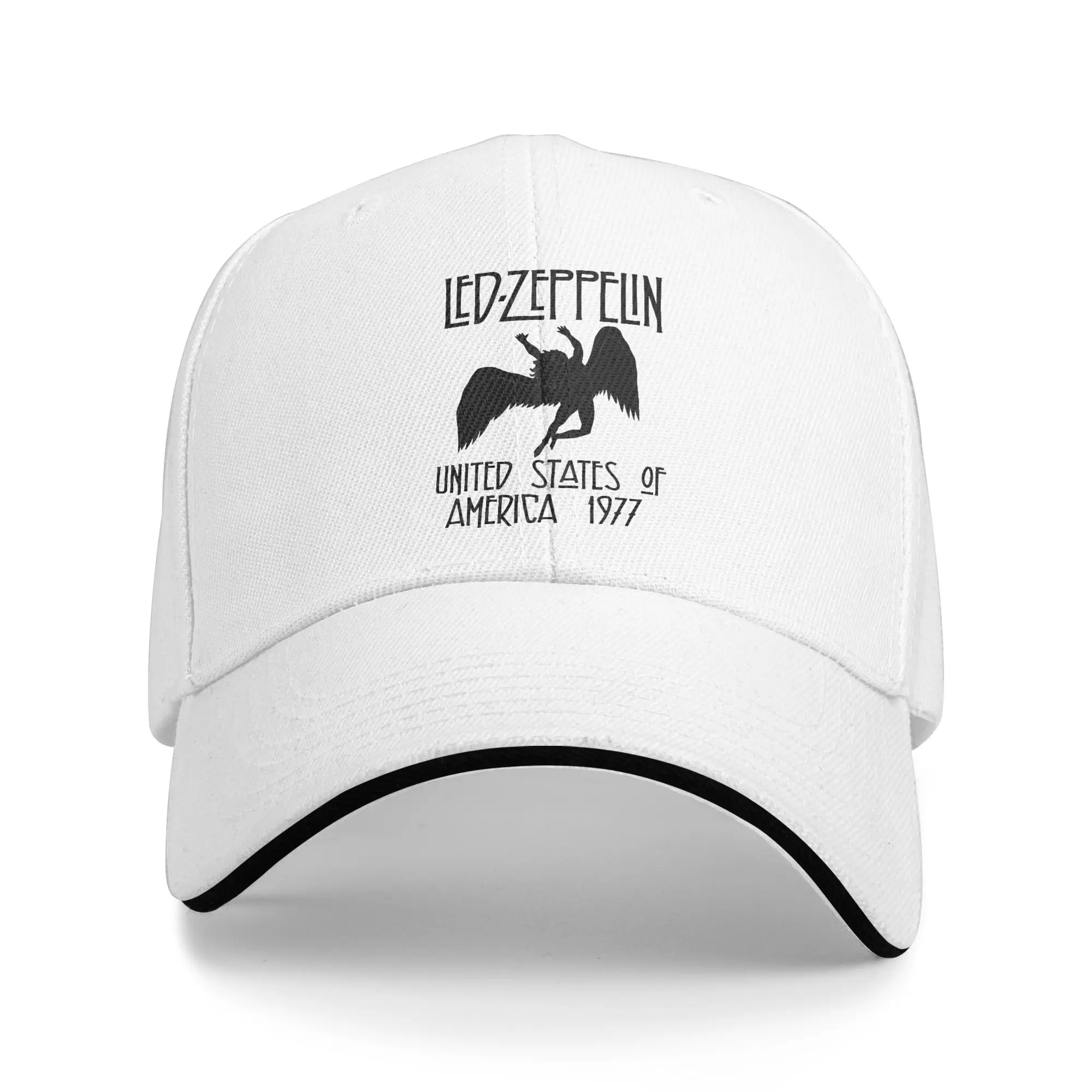 Led Zeppelin Falling Icarus 1977 Baseballkappe Outdoor-Sport Dropshipping Trucker-Mütze Herren Erwachsene Modisches Design Baseballkappen