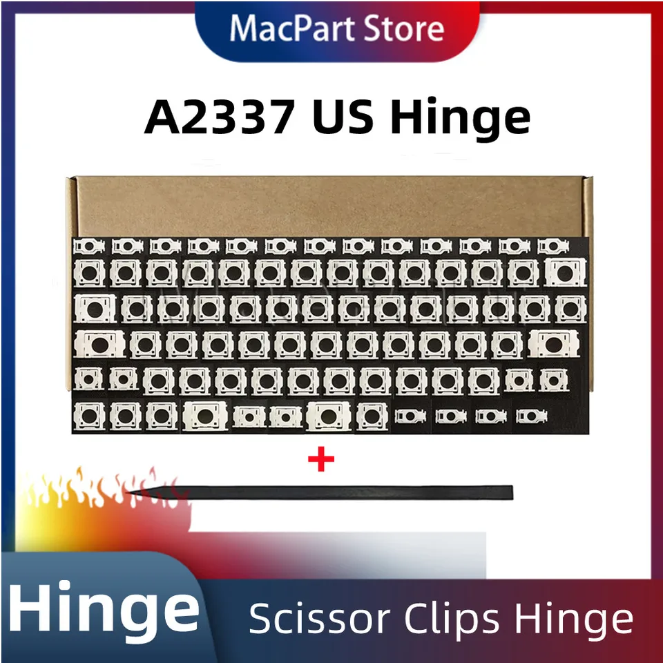 ICTION Nuovo Ricambio IT Italiano Italia Cappucci Tastiera Tasti Per MacBook Air 13 '' A2179 Tappi Chiave 2020 Anno - Foto 7