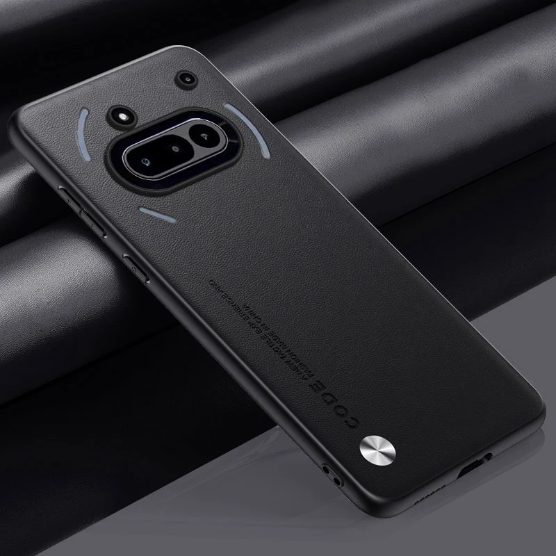 Luxury PU Leather Shockproof Phone Case - Full Protection Back Cover