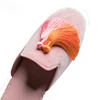 Women‘s Tassels Velvet Slippers Indoor Home Flat Shoes Wedding Slides 2