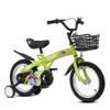 Ye FKZNPJ 16-inch Sporty Kids Bike with Training Wheels & Stand, Adjustable Saddle, Suitable for 4 - 8 Year Old Boys & Girls, Height 41 - 53 Inches, Available in Various Colors