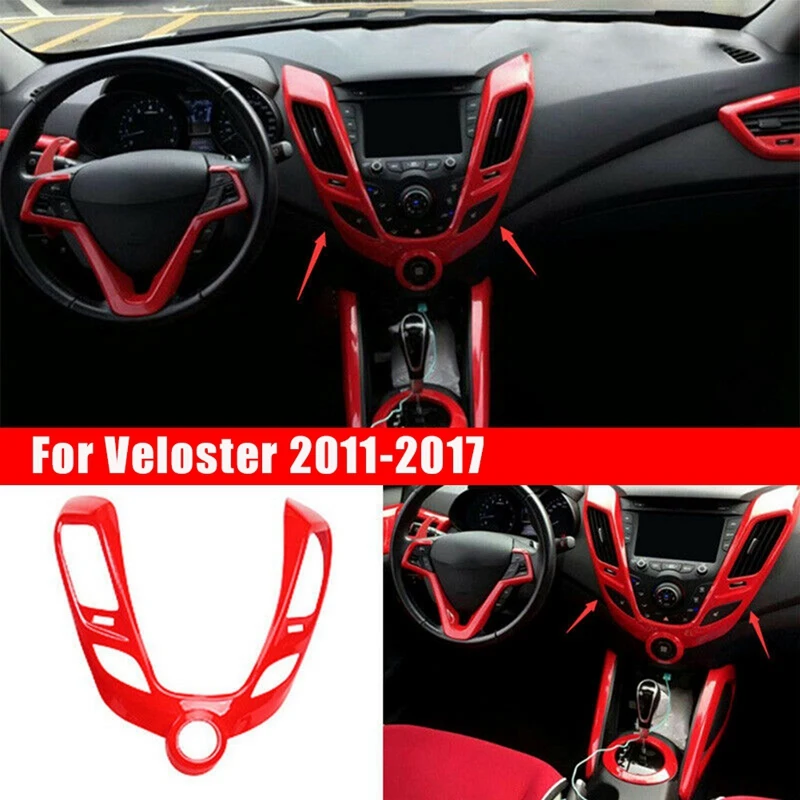 

Центральная решетка вентиляционного отверстия Newred для Hyundai Veloster 2011-2017, декоративные аксессуары