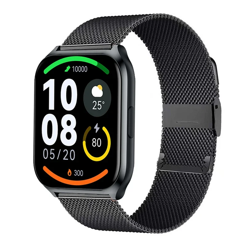 Enhanced Metal Watchband for Smartwatches - Premium Smartwatch Bracelet Strap
